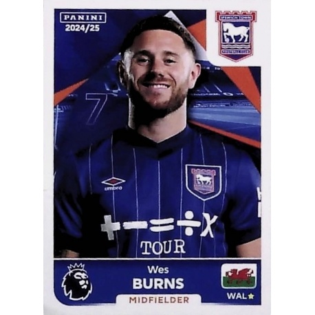 Wes Burns Ipswich Town 296