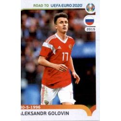 Aleksandr Golovin Russia 287 Panini Road to UEFA EURO 2020 Sticker Collection
