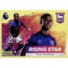 Comprar Cromo Omari Hutchinson Rising Star Ipswich Town Panini Sticker Album 2025