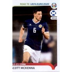 Scott McKenna Scotland 292 Panini Road to UEFA EURO 2020 Sticker Collection
