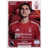 Venta Online Nicolás Domínguez Nottingham Forest Panini Premier League Stickers 2025