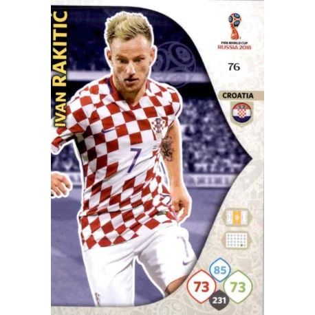 Ivan Rakitić Croacia 76 Adrenalyn XL Russia 2018 