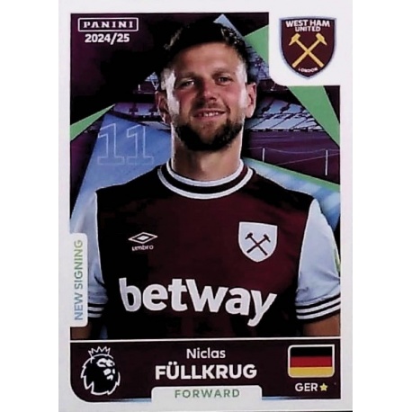 Niclas Füllkrug West Ham United 598