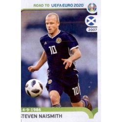 Steven Naismith Scotland 301 Panini Road to UEFA EURO 2020 Sticker Collection