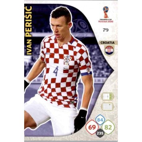 Ivan Perisić Croacia 79 Adrenalyn XL Russia 2018 