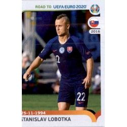 Stanislav Lobotka Slovakia 327 Panini Road to UEFA EURO 2020 Sticker Collection