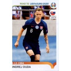 Ondrej Duda Slovakia 331 Panini Road to UEFA EURO 2020 Sticker Collection