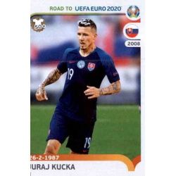 Juraj Kucka Slovakia 330 Panini Road to UEFA EURO 2020 Sticker Collection
