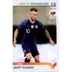 Albert Rusnák Slovakia 336 Panini Road to UEFA EURO 2020 Sticker Collection