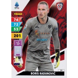 Boris Radunovic Cagliari 39