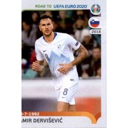 Amir Dervišević Slovenia 347 Panini Road to UEFA EURO 2020 Sticker Collection
