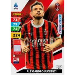 Alessandro Florenzi Turn Over AC Milan 220 Bis