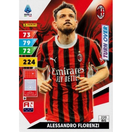 Alessandro Florenzi Turn Over AC Milan 220 Bis