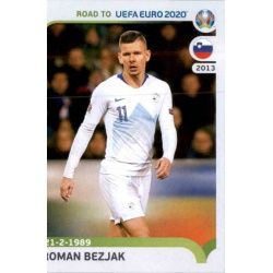 Roman Bezjak Slovenia 352 Panini Road to UEFA EURO 2020 Sticker Collection