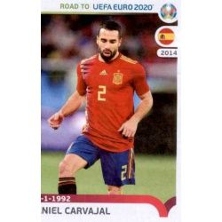 Daniel Carvajal Spain 359 Panini Road to UEFA EURO 2020 Sticker Collection