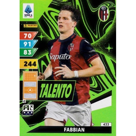 Giovanni Fabbian Talento Bolonia 433