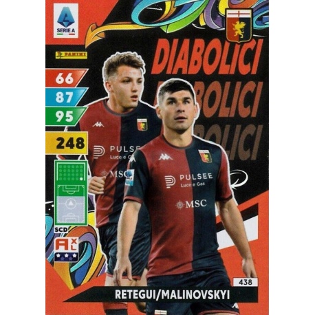 Retegui - Malinovskyi Diabolici Génova 438