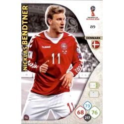 Nicklas Bendtner Dinamarca 89 Adrenalyn XL Russia 2018 