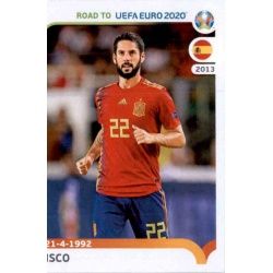 Isco Spain 365 Panini Road to UEFA EURO 2020 Sticker Collection