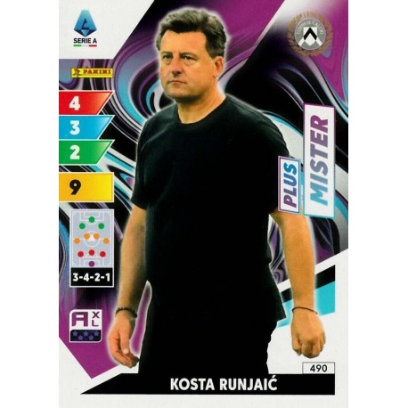 Kosta Runjaic Plus Mister Udinese 490