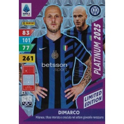 Federico Di Marco Platinum 2025 Limited Edition Inter