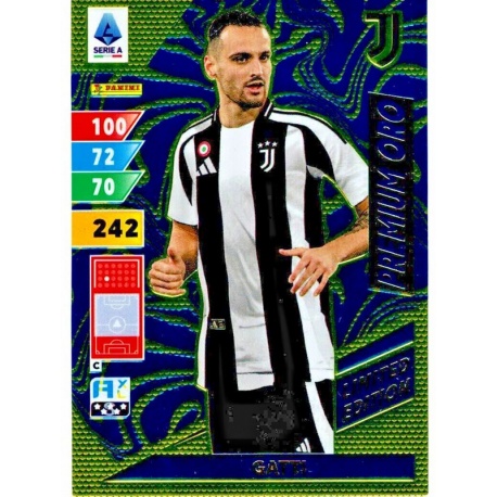 Federico Gatti Limited Edition Premium Oro Juventus