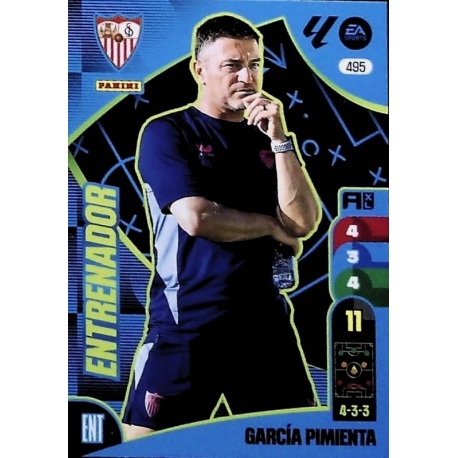 Francesc Xavier García Pimienta Entrenador Sevilla 495