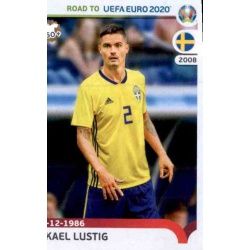 Mikael Lustig Sweden 372 Panini Road to UEFA EURO 2020 Sticker Collection