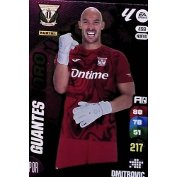 Dmitrovic Nuevo Guantes de Oro Leganés 499