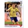 Victor Nilsson Lindelöf Sweden 373 Panini Road to UEFA EURO 2020 Sticker Collection