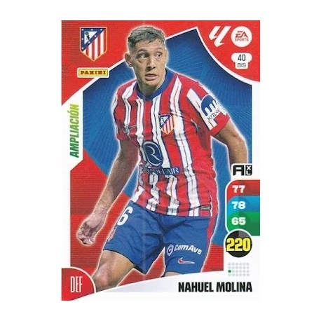 Nahuel Molina Ampliación Atlético Madrid 40 Bis