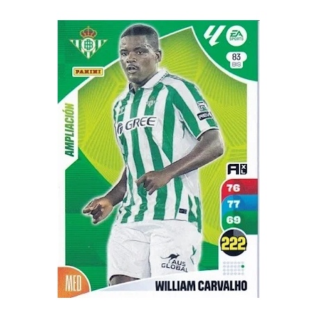 William Carvalho Ampliación Betis 83 Bis