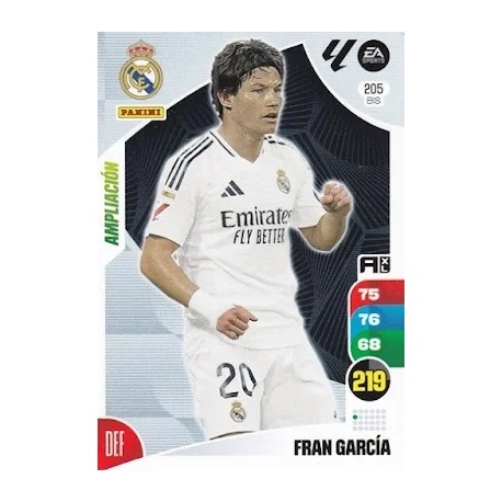Fran García Ampliación Real Madrid 205 Bis