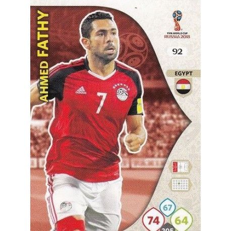 Ahmed Fathy Egipto 92 Adrenalyn XL Russia 2018 