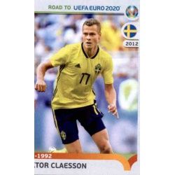 Viktor Claesson Sweden 383 Panini Road to UEFA EURO 2020 Sticker Collection