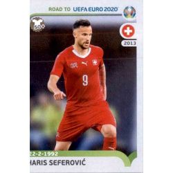 Haris Seferović Switzerland 399 Panini Road to UEFA EURO 2020 Sticker Collection