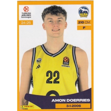 Amon Doerries ALBA Berlin 87