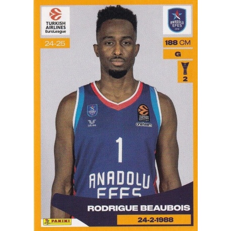 Rodrigue Beaubois Anadoulu Efes 92