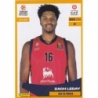Oferta Cromo Zach Leday Emporio Armani Milan Panini Euroleague 24-25
