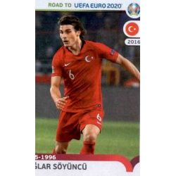 Çağlar Söyüncü Turkey 404 Panini Road to UEFA EURO 2020 Sticker Collection