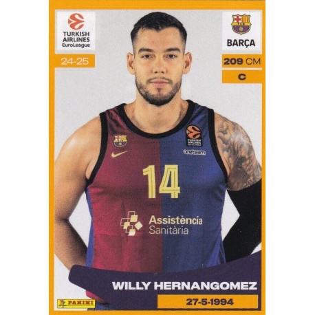 Willy Hernangomez Barcelona 184