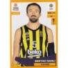 Soccer Sticker Sertac Sanli Fenerbahce Panini Euroleague 24-25