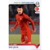 Zeki Çelik Turkey 408 Panini Road to UEFA EURO 2020 Sticker Collection