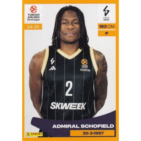 Admiral Schofield ASVEL Villeurbanne 222