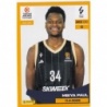 Comprar Online Mbiya Paul ASVEL Villeurbanne Euroleague 2024-25 Panini