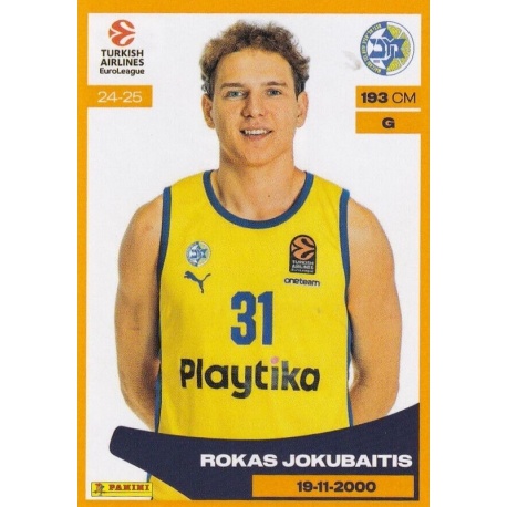 Rokas Jokubaitis Maccabi Tel Aviv 237
