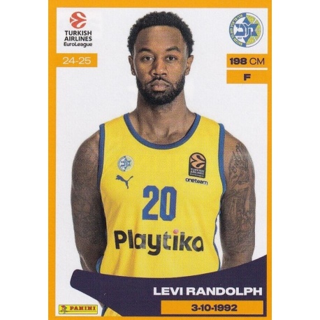 Levi Randolph Maccabi Tel Aviv 248