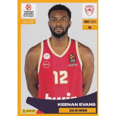 Keenan Evans Olympiacos Piraeus 256
