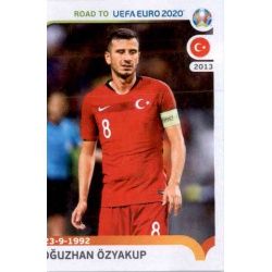 Oğuzhan Özyakup Turkey 409 Panini Road to UEFA EURO 2020 Sticker Collection