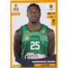 Buy Sticker Soccer Kendrick Nunn Panathinaikos Panini Euroleague 24-25